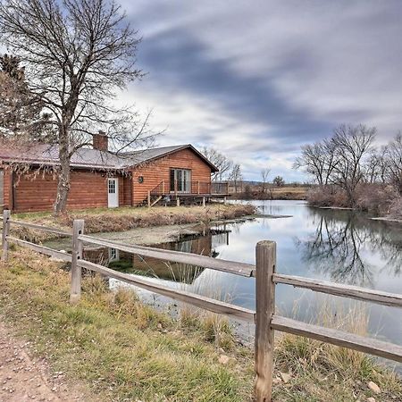 Rustic Spearfish Cabin On 12-Acre Trout Farm Exteriör bild