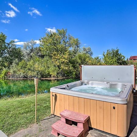 Rustic Spearfish Cabin On 12-Acre Trout Farm Exteriör bild