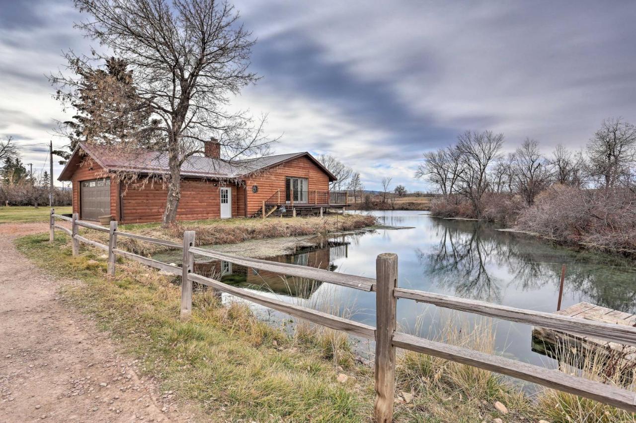 Rustic Spearfish Cabin On 12-Acre Trout Farm Exteriör bild
