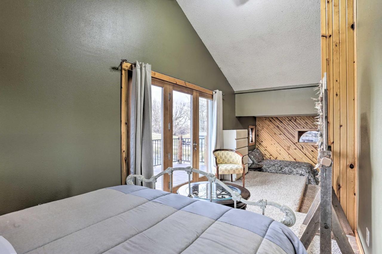 Rustic Spearfish Cabin On 12-Acre Trout Farm Exteriör bild