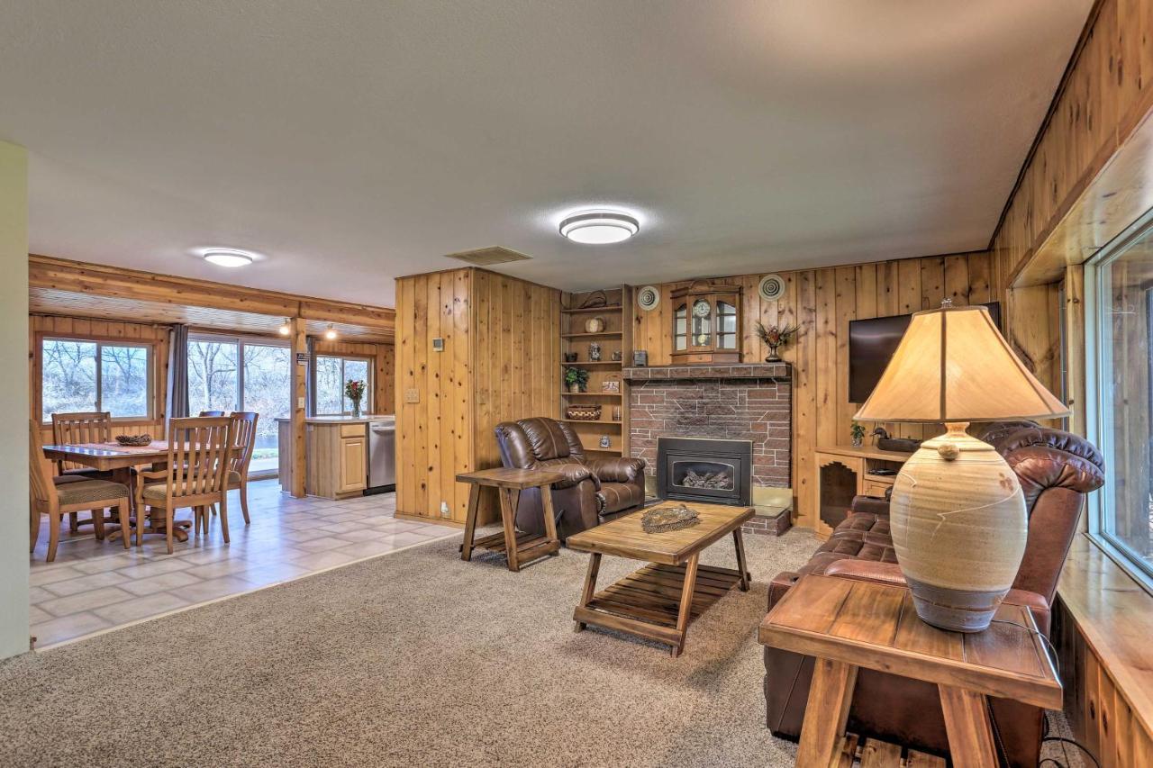 Rustic Spearfish Cabin On 12-Acre Trout Farm Exteriör bild