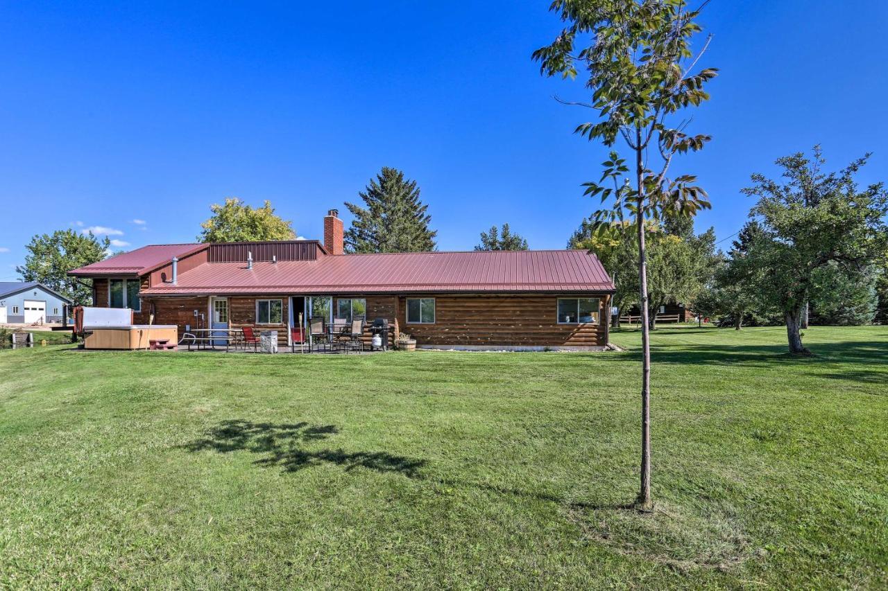Rustic Spearfish Cabin On 12-Acre Trout Farm Exteriör bild