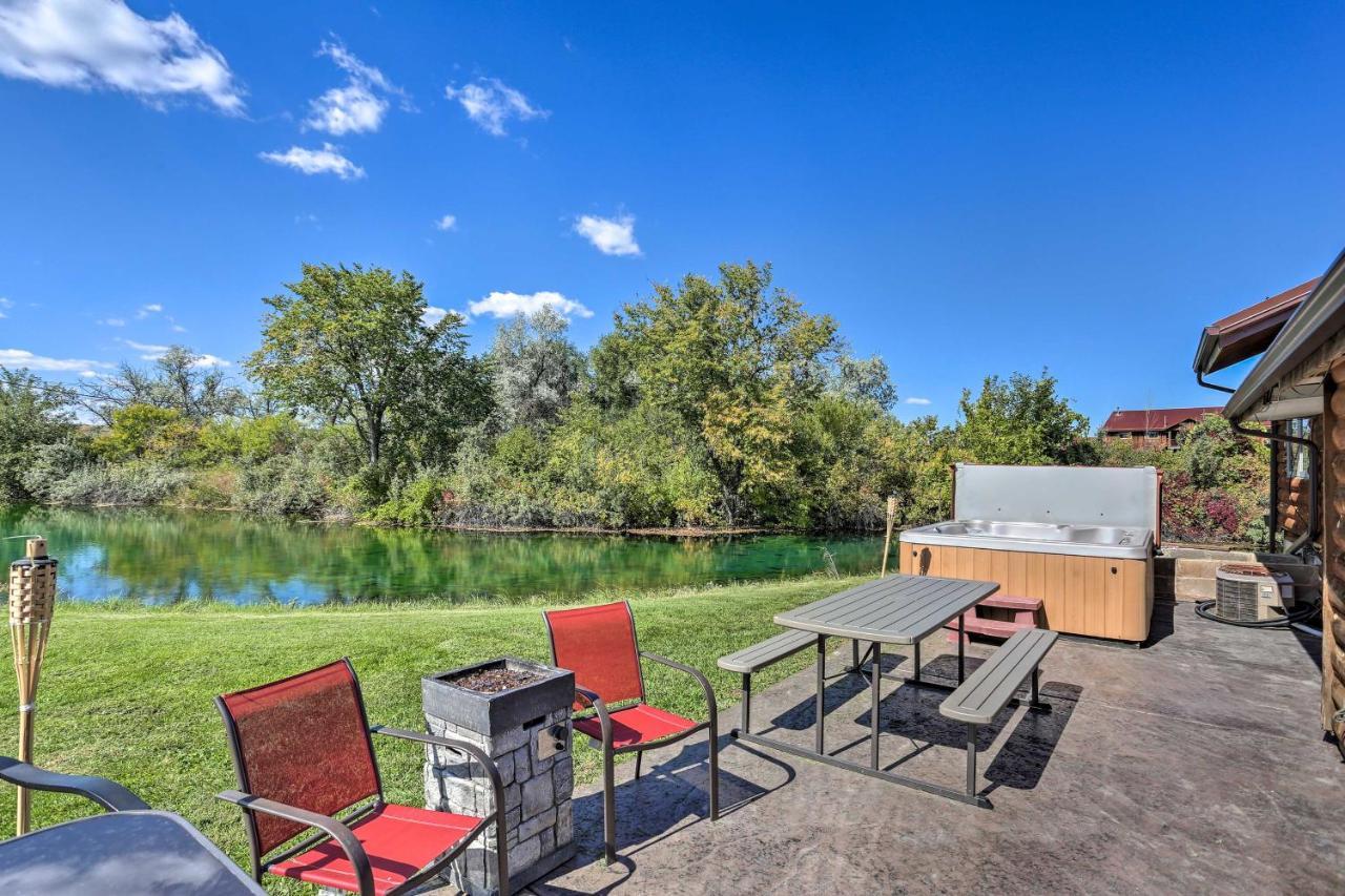 Rustic Spearfish Cabin On 12-Acre Trout Farm Exteriör bild