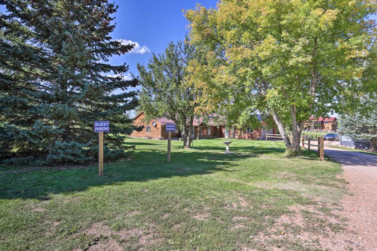 Rustic Spearfish Cabin On 12-Acre Trout Farm Exteriör bild