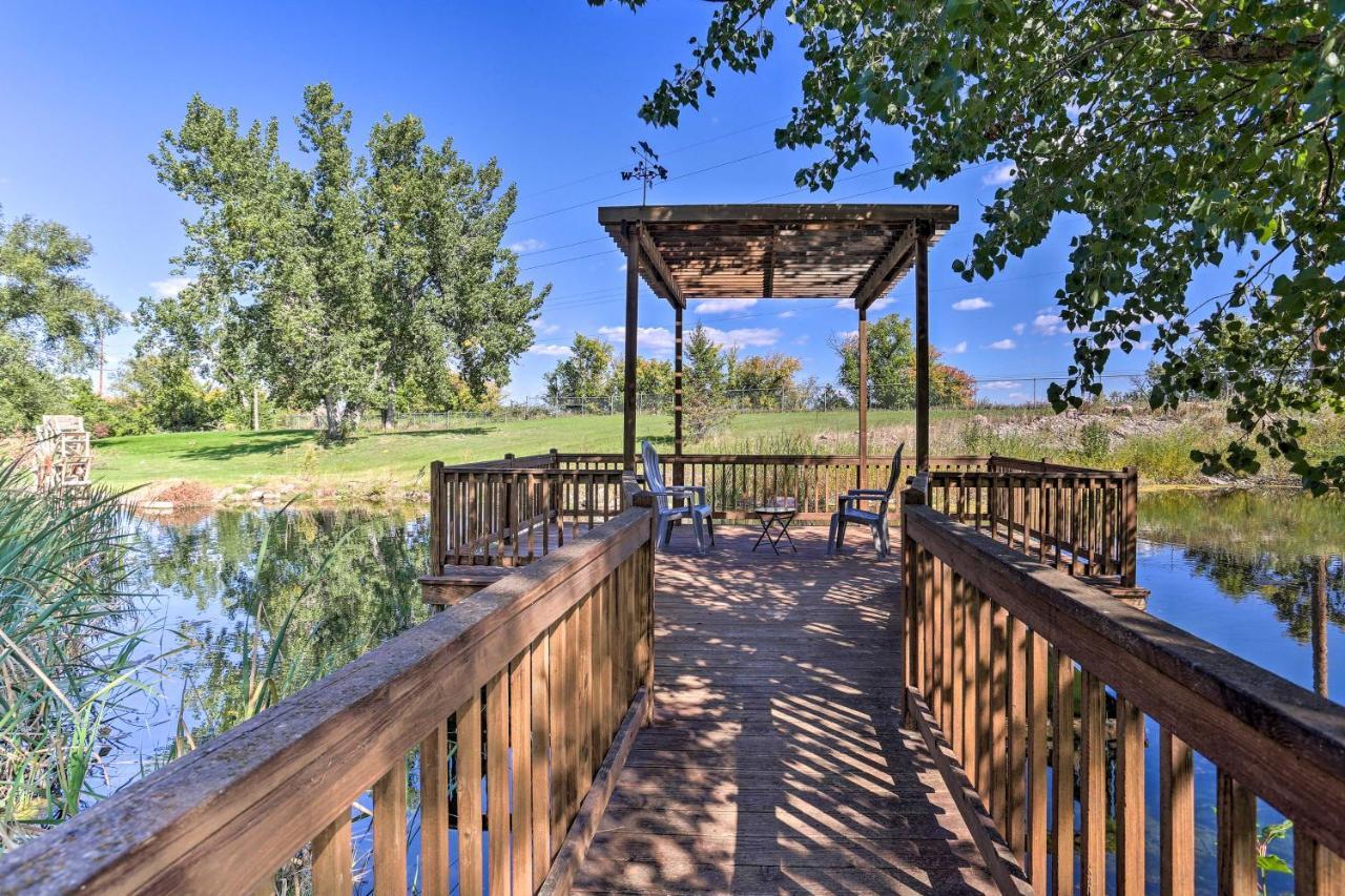 Rustic Spearfish Cabin On 12-Acre Trout Farm Exteriör bild