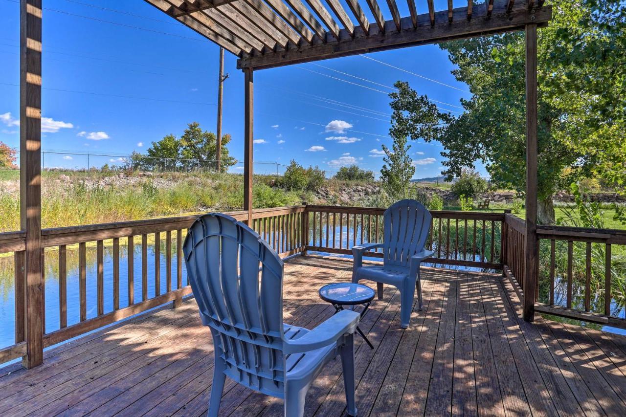 Rustic Spearfish Cabin On 12-Acre Trout Farm Exteriör bild